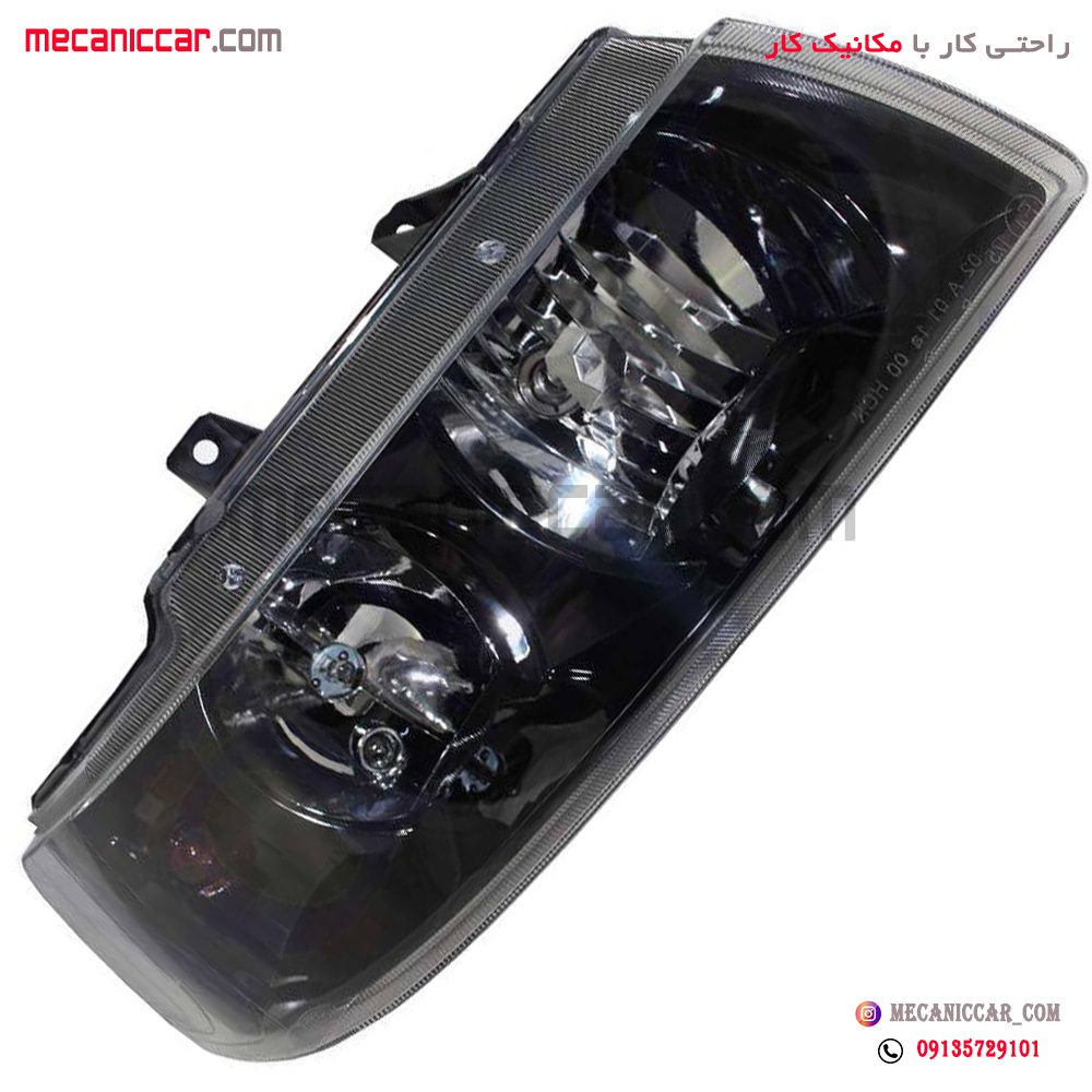 چراغ جلو راست سمند دودی