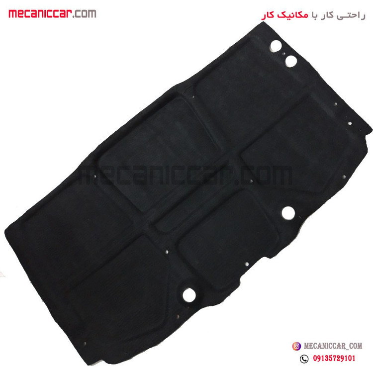 نمدی درب موتور (کاپوت) با خار سمند