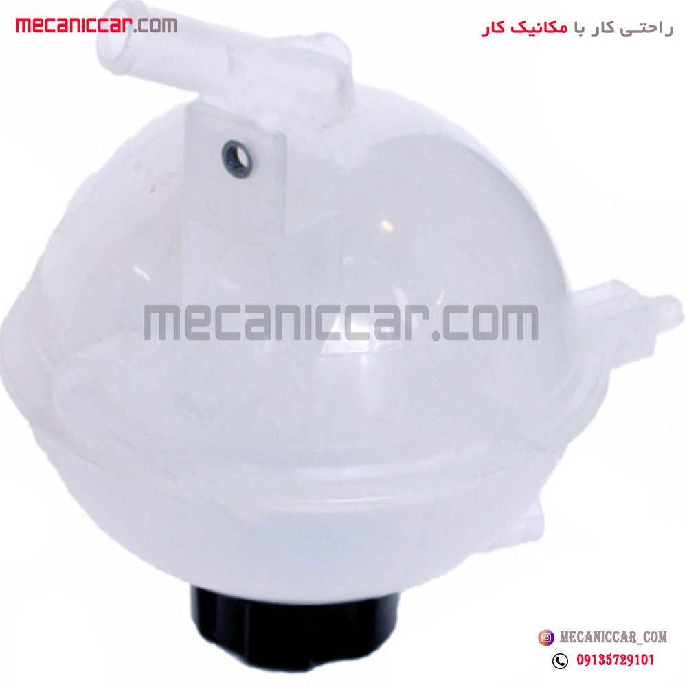 مخزن (منبع) انبساط (اب اضافه) اب رادیاتور پژو 206 تیپ 5 و رانا (بدون درب)