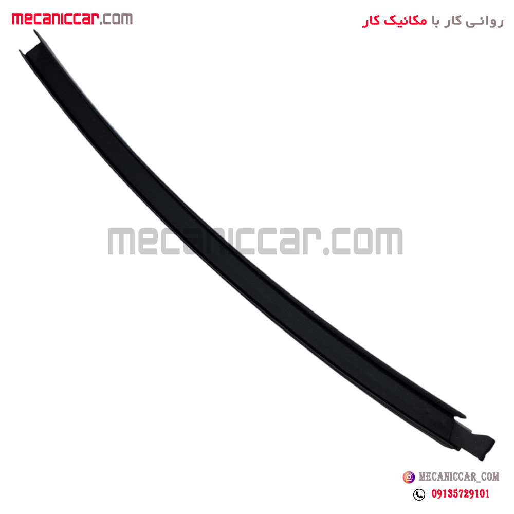 قطعه فلزی عمودی بین لچکی و شیشه عقب چپ سمند و دنا