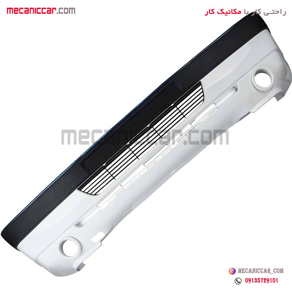سپر جلو سفید پژو 405 slx با دیاق پلیمری مهرخواه