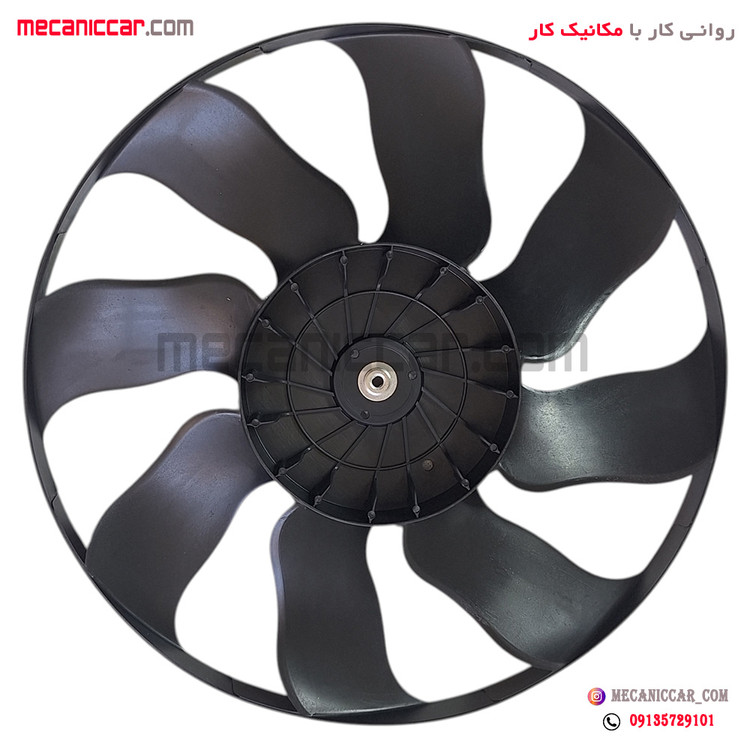 پروانه فن جدید 8 پره ال نود (L90) و شاهین و وانت کارا و کوئیک اتومات