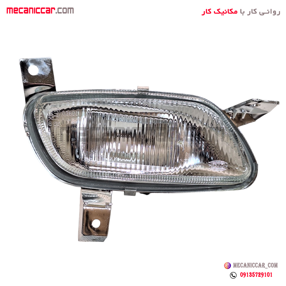 چراغ مه شکن جلو راست سمند سورن پلاس (پرژکتور بدون لامپ) مدرن