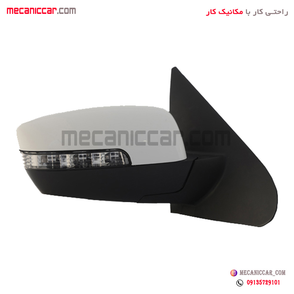 اینه کامل تاشو برقی راست سمند سورن پلاس برازش