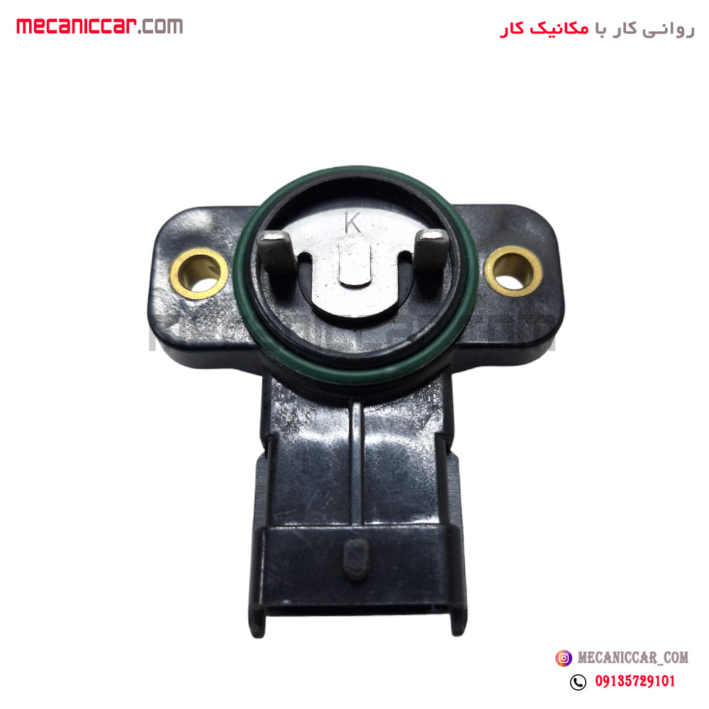 پتانسیومتر- سنسور دریچه گاز پایه بلند شاخکدار پراید پژو 206 تیپ 5 و رانا و سمند ملی مجد