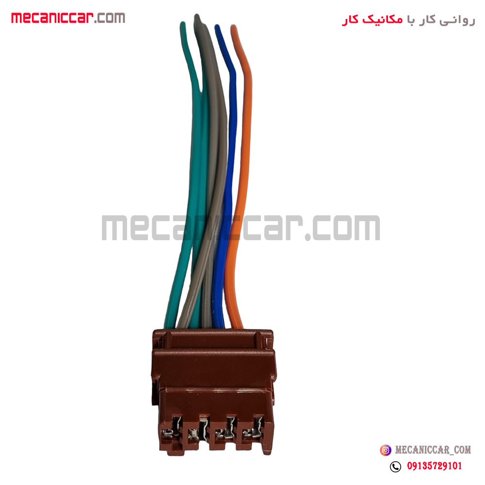 سوکت مدول بخاری و کوئل پژو 405 موتور 2000 دیاکو