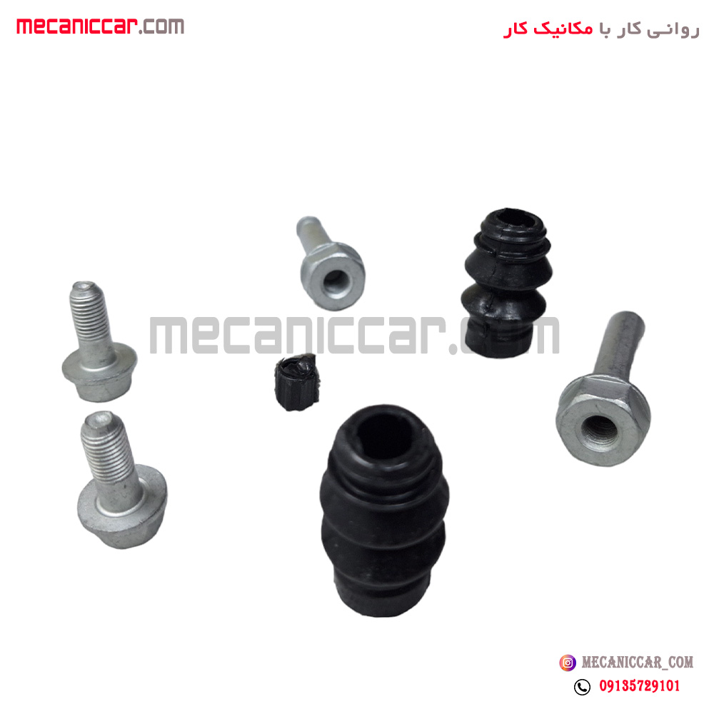 لوازم تعمیری (پیچ و گردگیر) کالیپر ترمز جلو رانا دیاکو