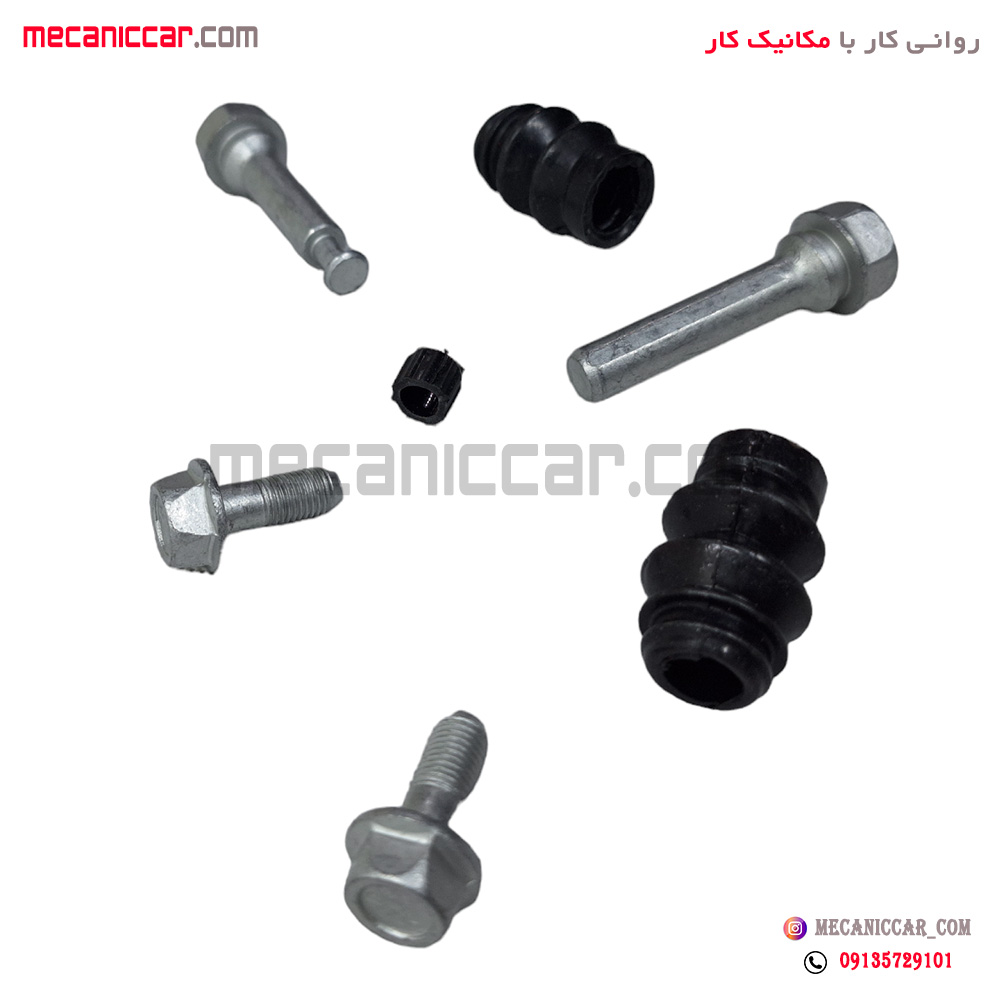 لوازم تعمیری (پیچ و گردگیر) کالیپر ترمز جلو رانا دیاکو