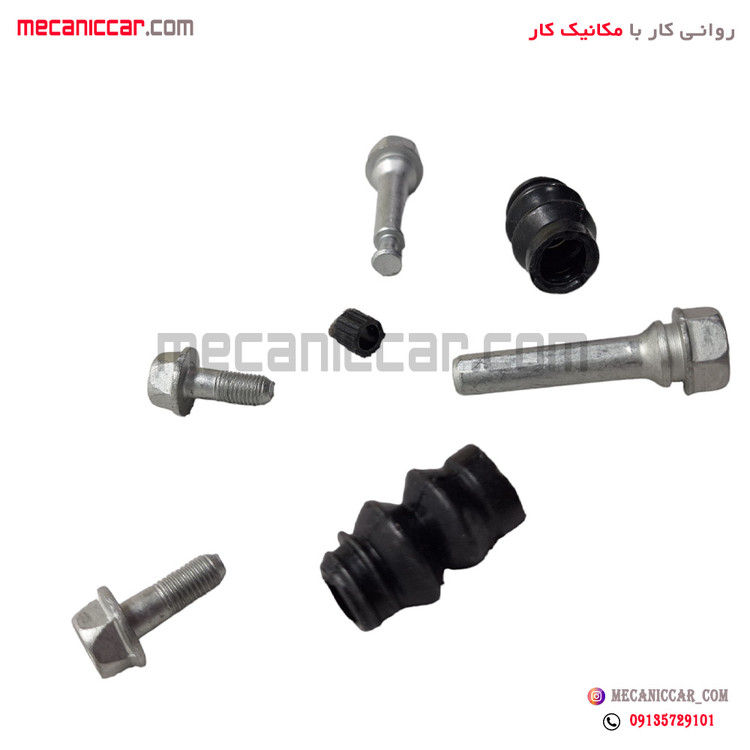 لوازم تعمیری (پیچ و گردگیر) کالیپر ترمز جلو رانا دیاکو