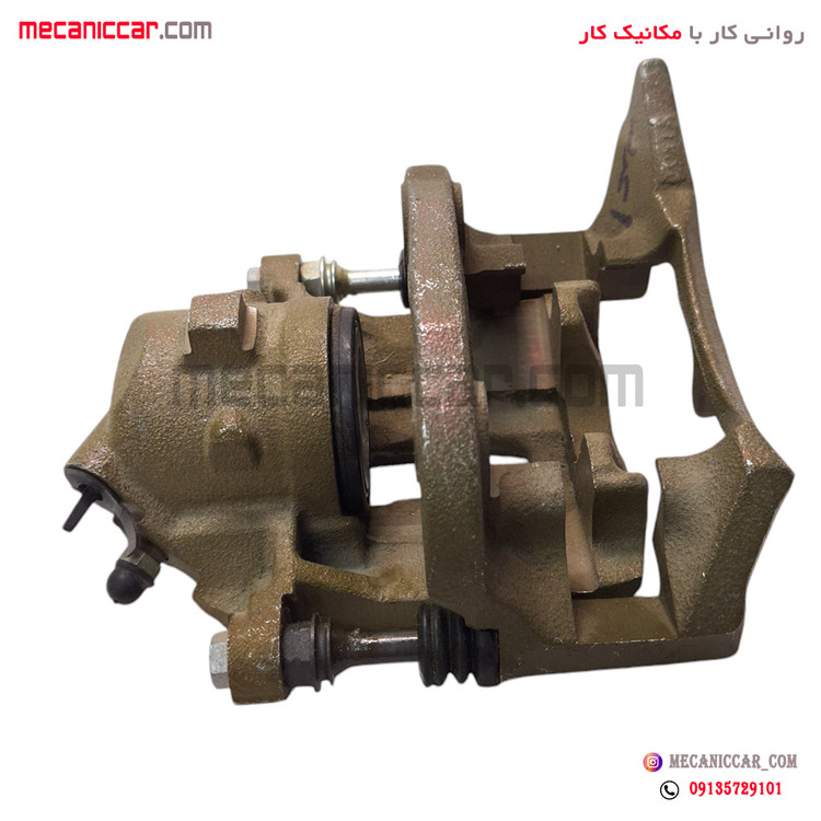 کالیپر (سیلندر) ترمز چرخ جلو چپ قطر 54 (ABS) سمند ملی و دنا EF7 تکلان توس