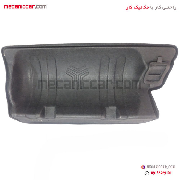 موکت (نمدی) روی کپسول دوگانه سوز CNG پراید و تیبا (نازل چپ)