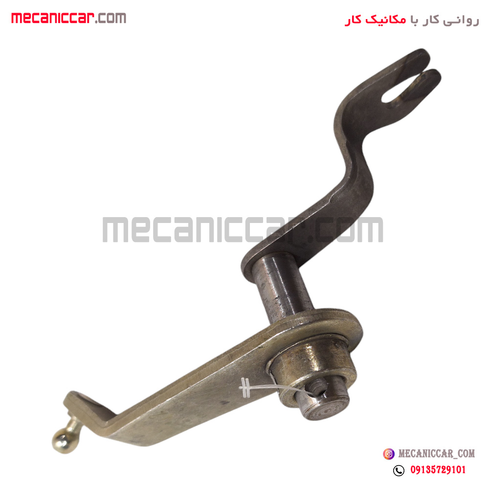 اهرم ماهک انتخابگر دنده بیرونی گیربکس پژو 206 ایساکو
