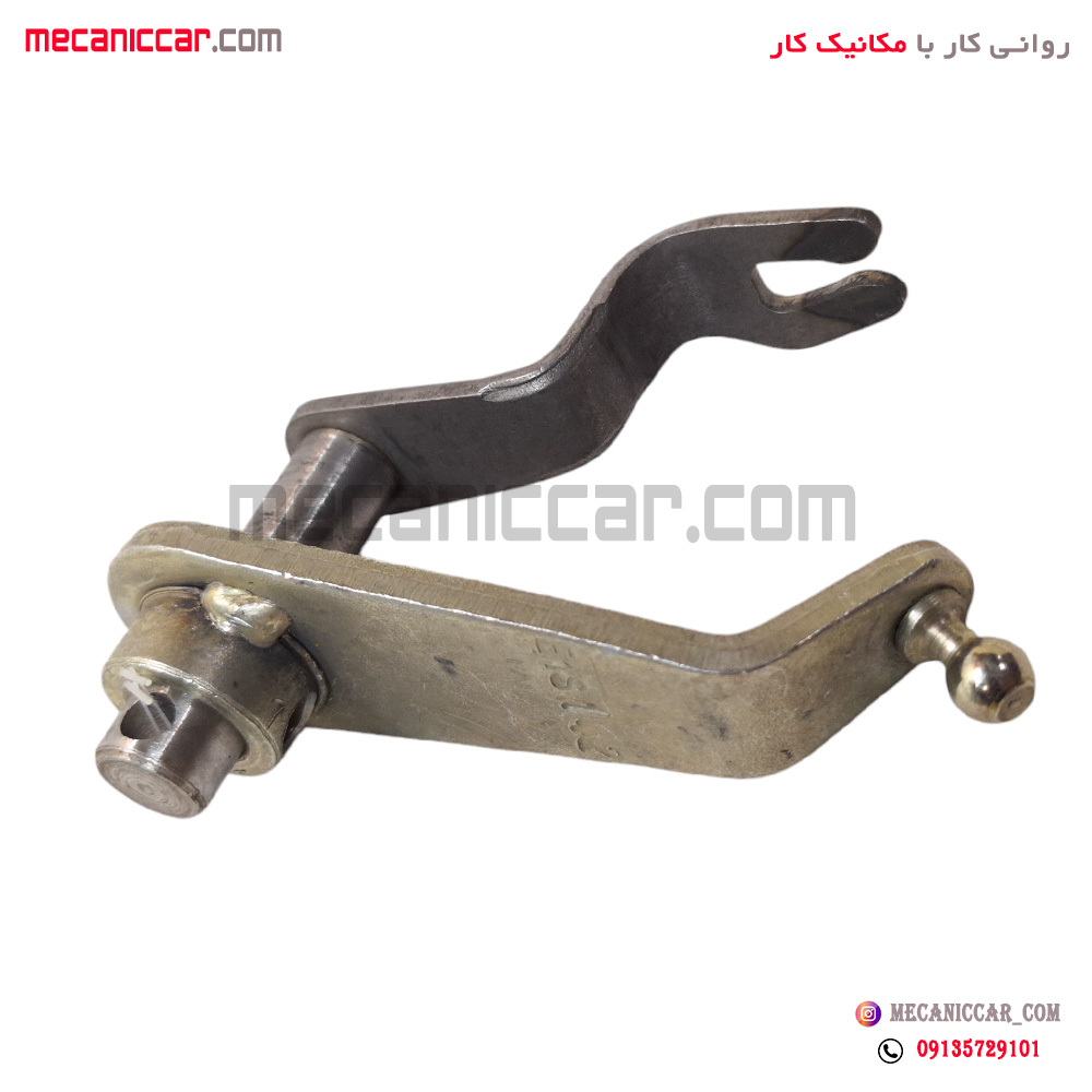 اهرم ماهک انتخابگر دنده بیرونی گیربکس پژو 206 ایساکو