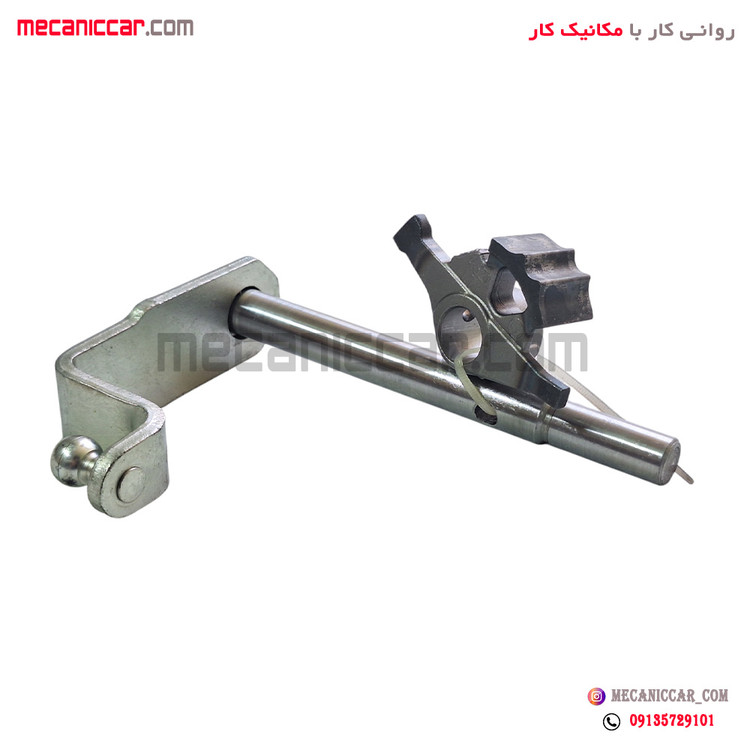 اهرم ماهک تعویض دنده کامل روی گیربکس پژو 206 ایساکو