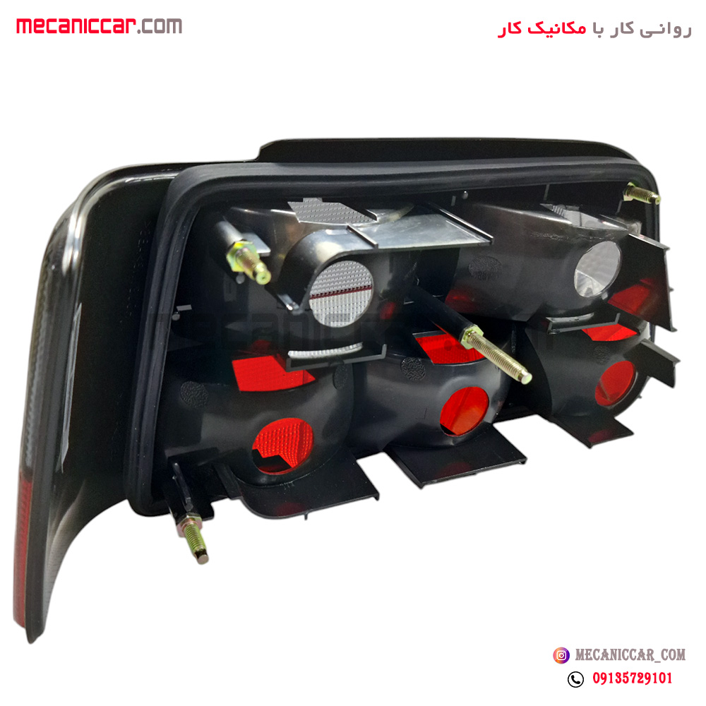 چراغ خطر قرمز-دودی روشن عقب راست پژو پارس جمع ساز