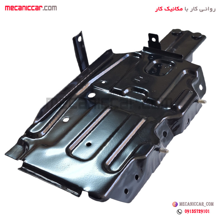 سینی فلزی زیر باطری ضد سرقت پژو 405 و پارس ایساکو