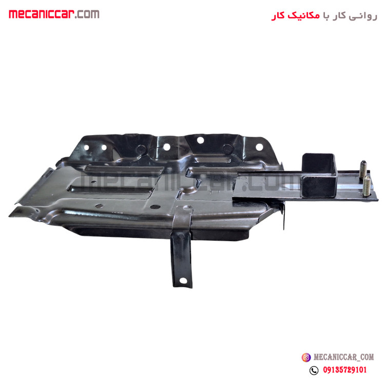 سینی فلزی زیر باطری ضد سرقت پژو 405 و پارس ایساکو