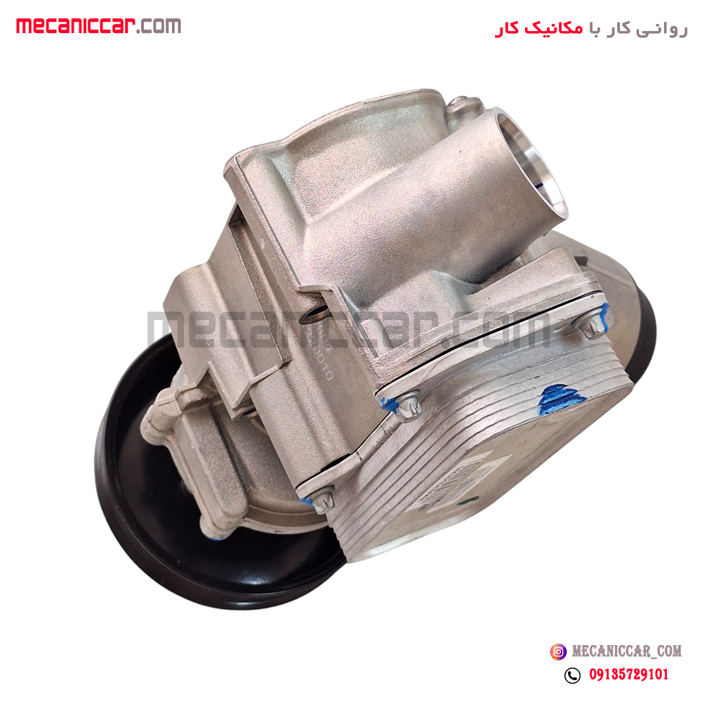 اویل ماژول کامل با واتر پمپ 6 پره سمند ملی و دنا EF7 ایساکو