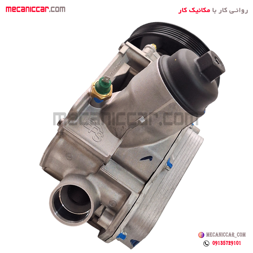 اویل ماژول کامل با واتر پمپ 6 پره سمند ملی و دنا EF7 ایساکو