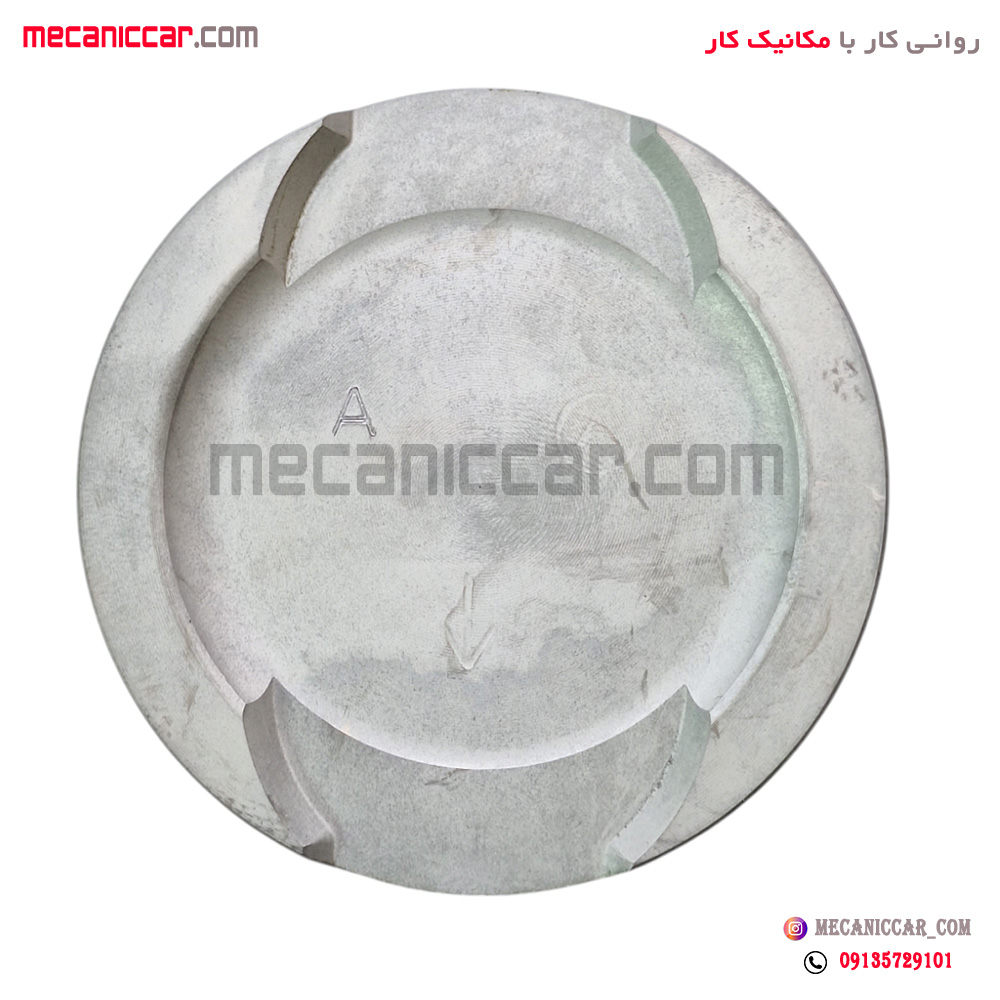 بوش و پیستون بهینه (با جای سوپاپ) پژو 405 و پارس و سمند با گژن پین جدید پلاتو ipmc عظام