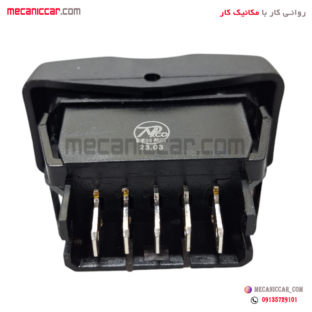 کلید شیشه بالابر جلو L90 ال نود نیکوپارت