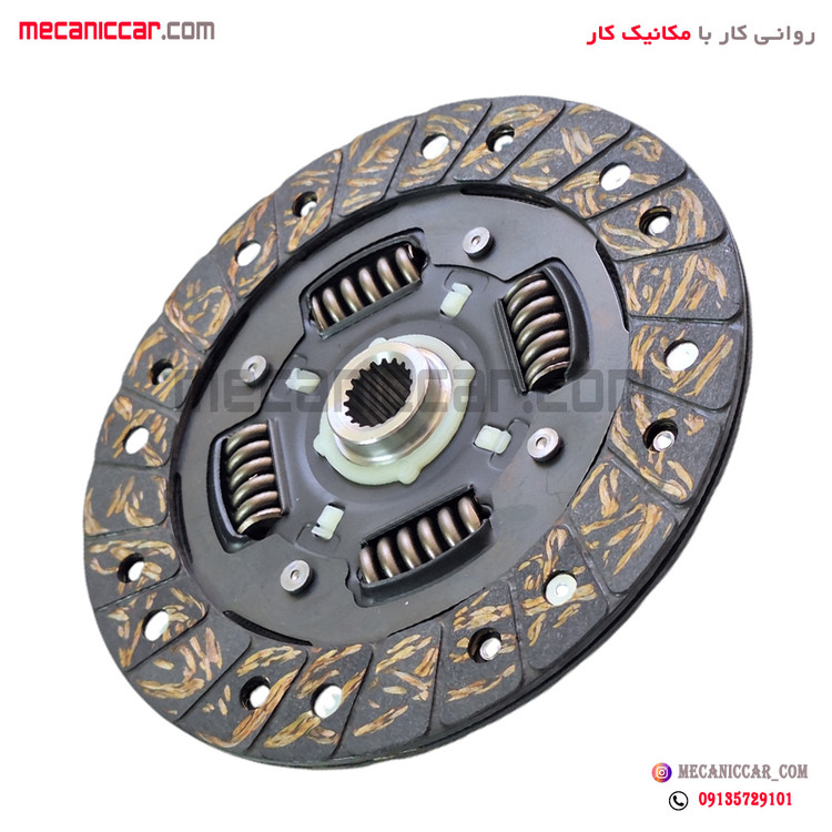 صفحه کلاچ تکی پراید ایسین کره