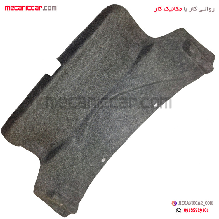 موکت (نمدی) پشت درب صندوق عقب پراید صندوق دار