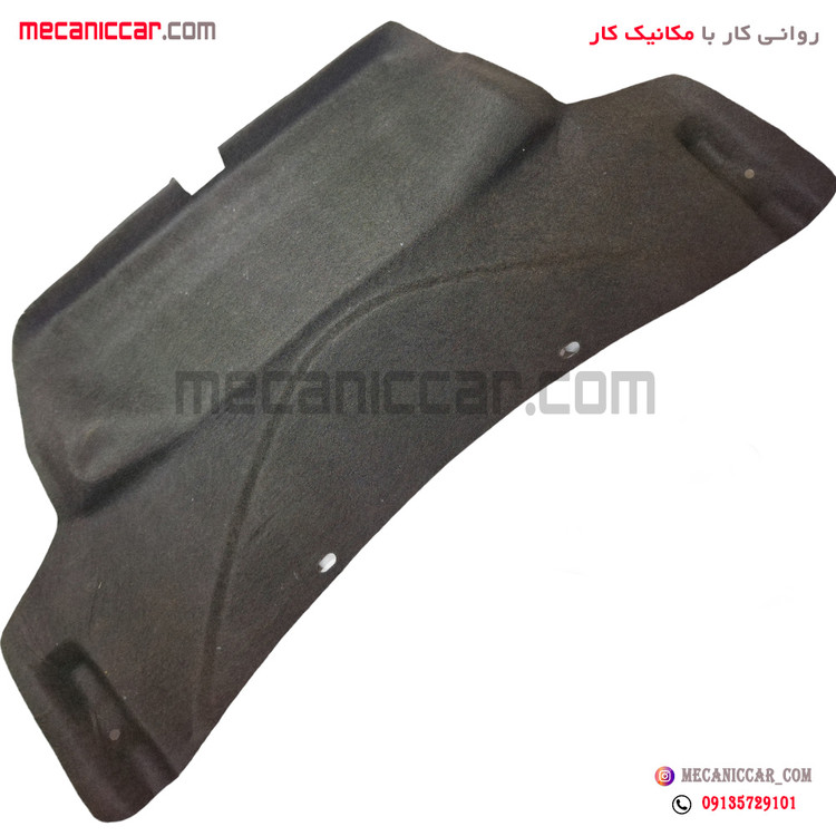موکت (نمدی) پشت درب صندوق عقب پراید صندوق دار