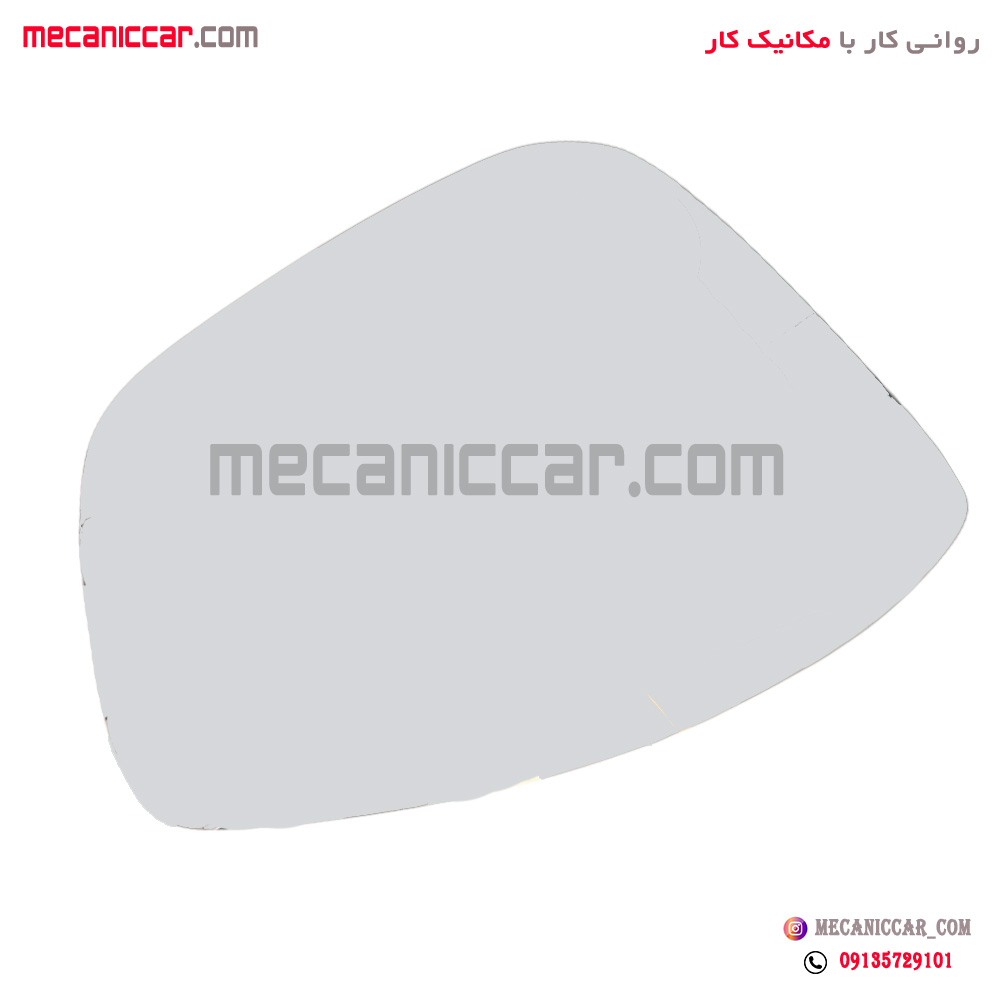 شیشه اینه راست با کفی و گرمکن تارا