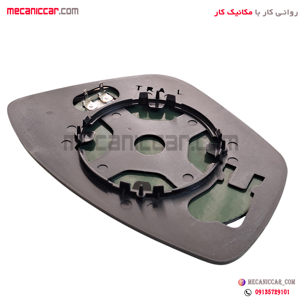 شیشه اینه راست با کفی و گرمکن تارا