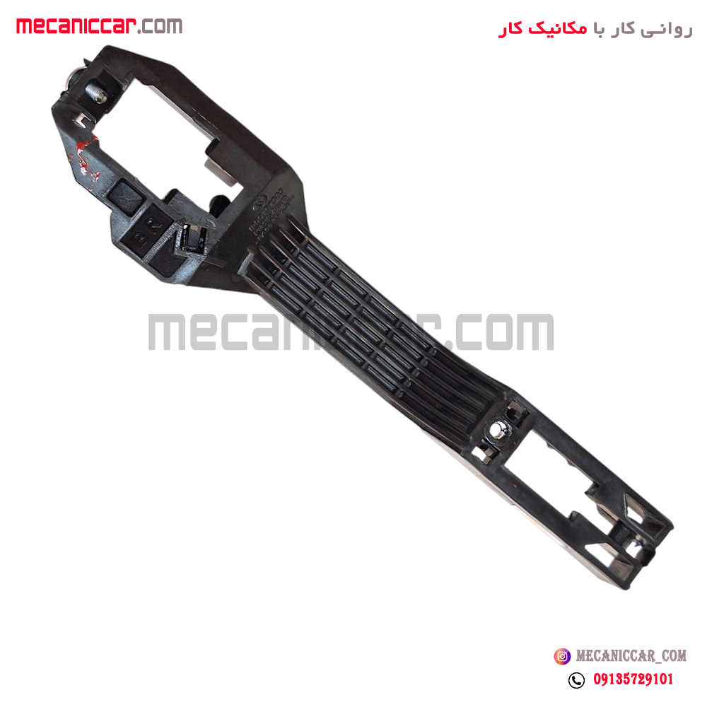 پایه (براکت) دستگیره درب بازکن بیرون عقب راست دنا و سمند سورن پلاس