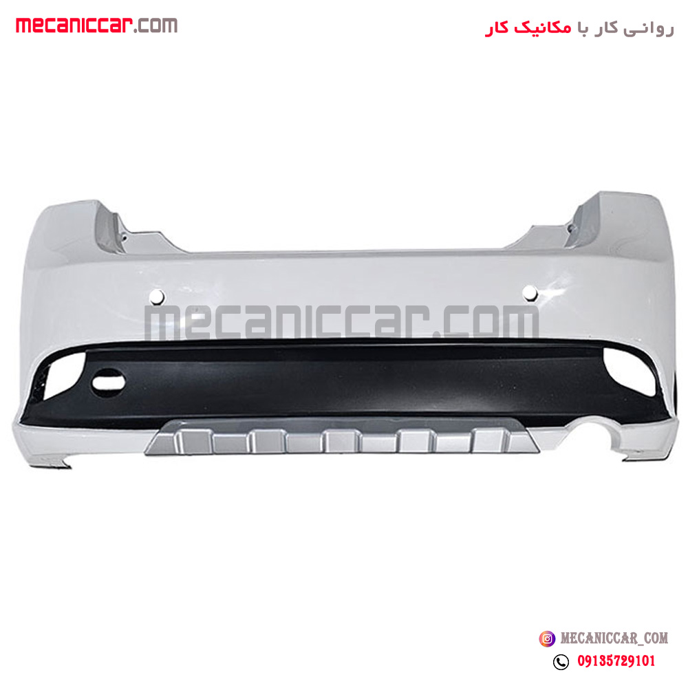 سپر عقب سفید کوئیک مهرخواه