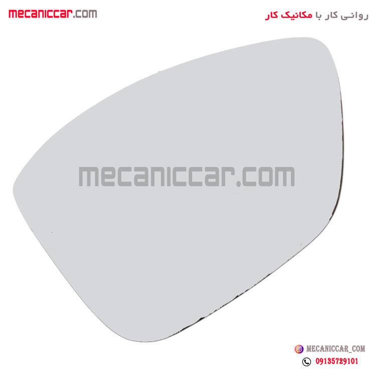 شیشه اینه راست بدون کفی و گرمکن تارا