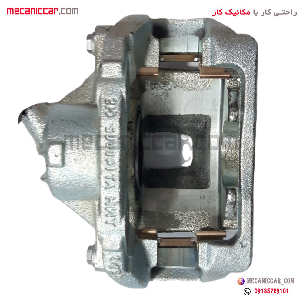 کالیپر (سیلندر) ترمز چرخ جلو راست قطر 57 سمند ملی و دنا EF7 تکلان توس