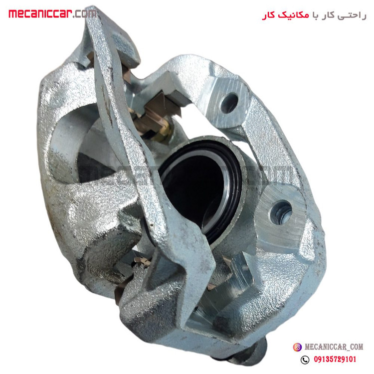 کالیپر (سیلندر) ترمز چرخ جلو چپ قطر 57 سمند ملی و دنا EF7 تکلان توس
