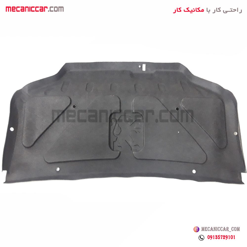 موکت (نمدی) پشت درب صندوق عقب پژو 405