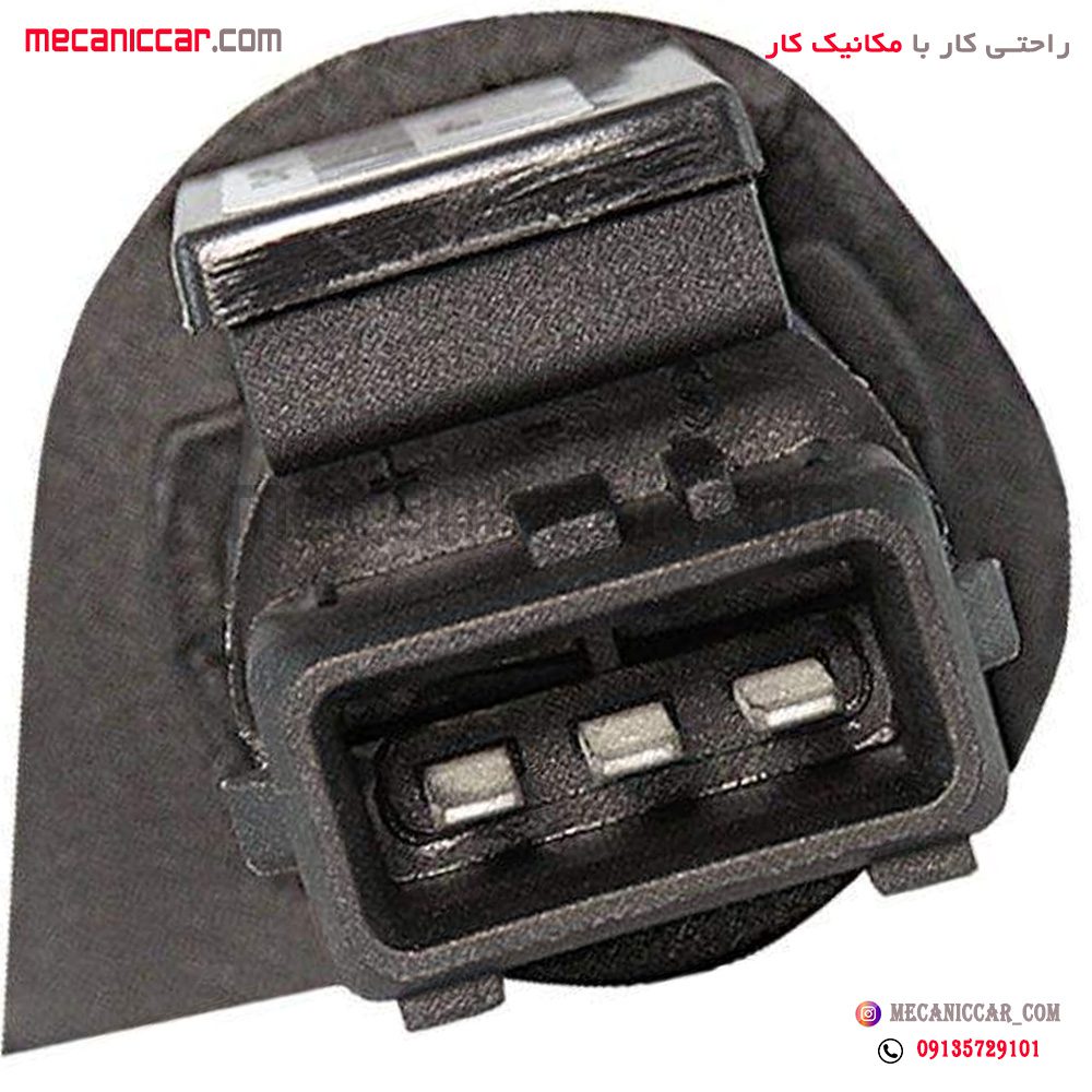 سنسور سرعت کیلومتر مشکی بدون پینیون پژو 405 و پارس و سمند (چهار حالته) ایساکو