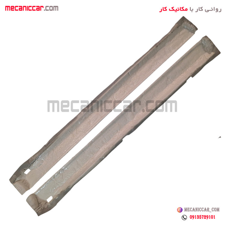 چرم لبه دربهای جلو بالای رودری طوسی پراید درجه 1