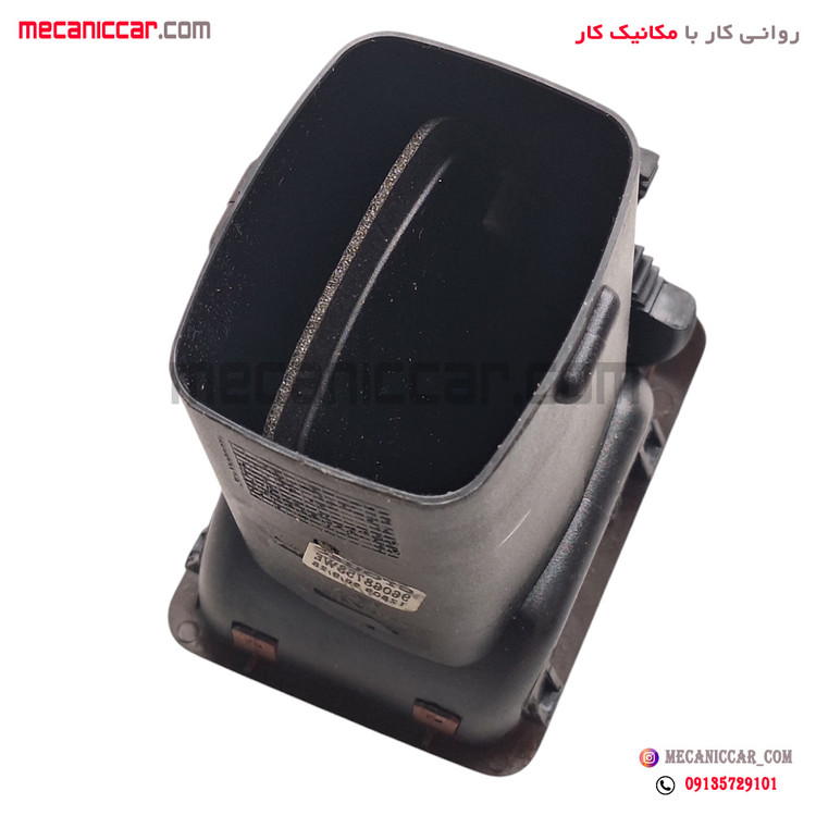 دریچه هوا کولر و بخاری راست داشبورد قدیم چوبی مات پژو پارس اذین پارت