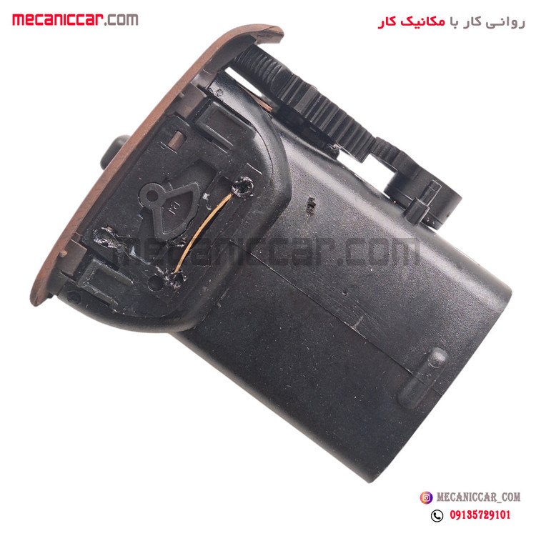 دریچه هوا کولر و بخاری راست داشبورد قدیم چوبی مات پژو پارس اذین پارت