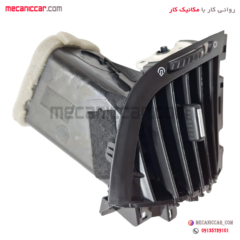 دریچه هوا کولر و بخاری چپ داشبورد پژو 207 اذین پارت