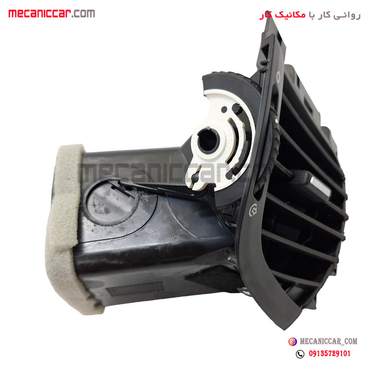 دریچه هوا کولر و بخاری چپ داشبورد پژو 207 اذین پارت