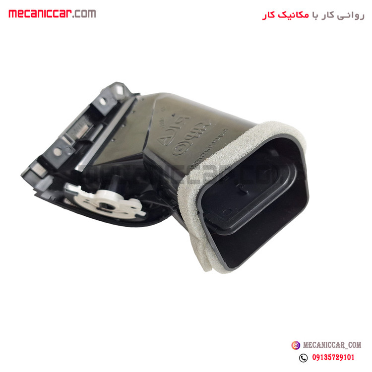 دریچه هوا کولر و بخاری راست داشبورد پژو 207 اذین پارت