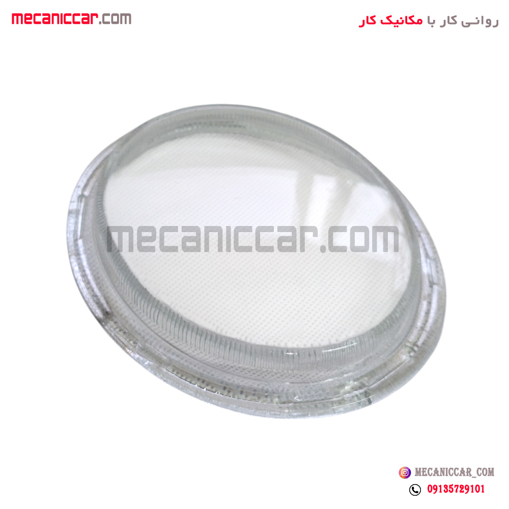شیشه چراغ مه شکن (پرژکتور) جلو تیبا