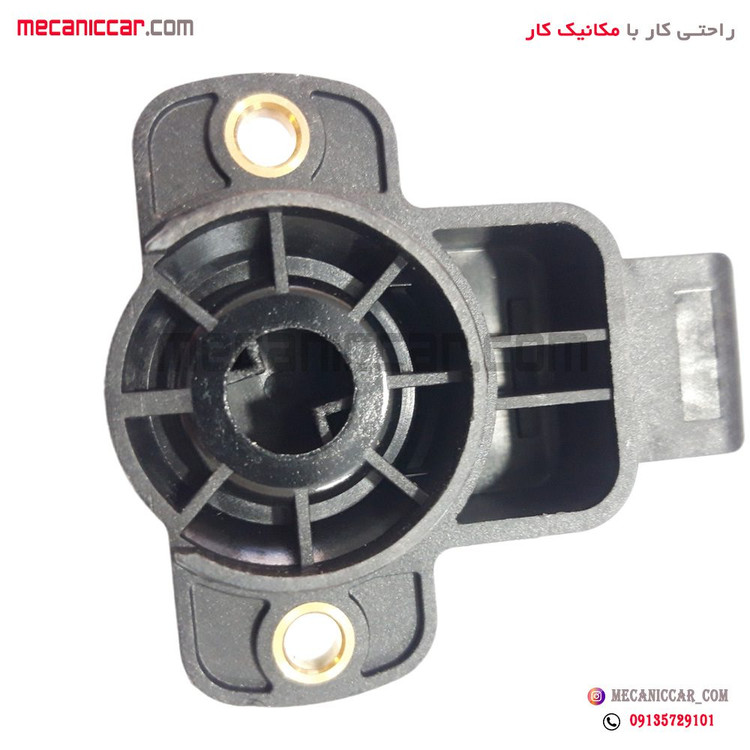 پتانسیومتر- سنسور دریچه گاز پشت فلزی پژو 206 تیپ 2 lznf