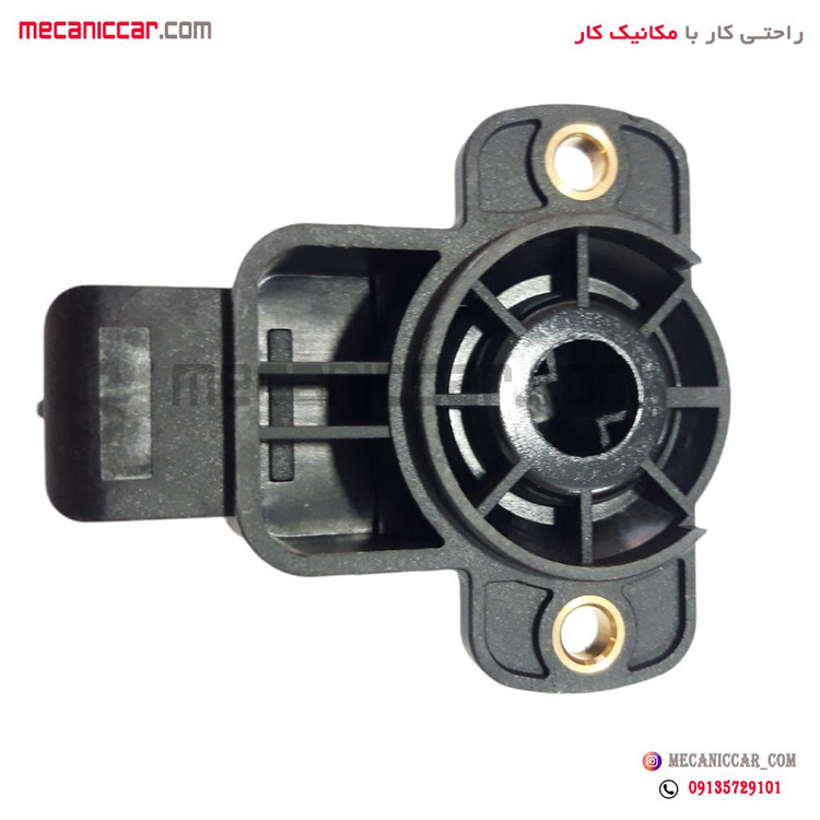 پتانسیومتر- سنسور دریچه گاز پشت فلزی پژو 206 تیپ 2 lznf