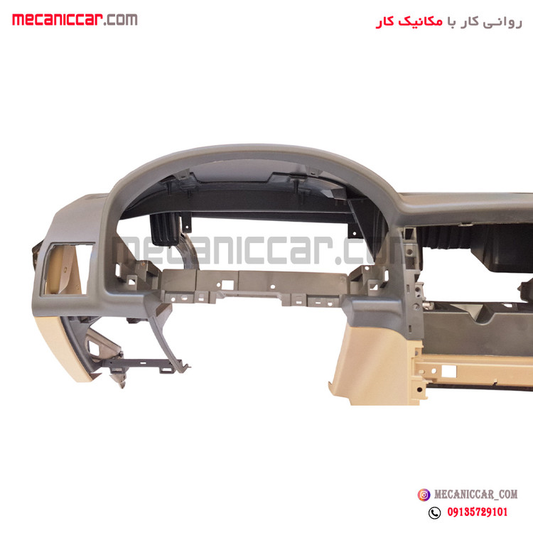 پوسته داشبورد و کانال هوا بدون دیاق خاکستری پژو پارس سال کروز