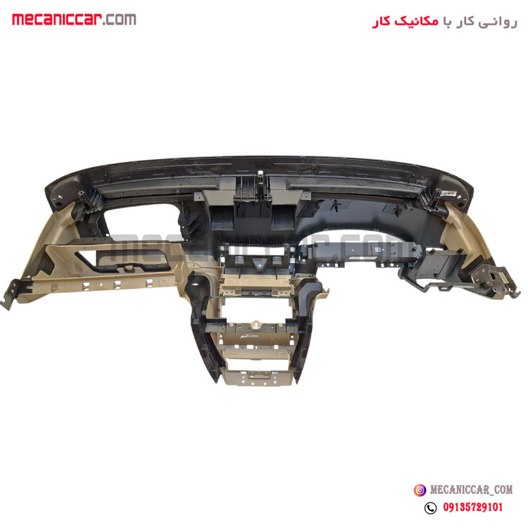 پوسته داشبورد و کانال هوا بدون دیاق خاکستری پژو پارس سال کروز