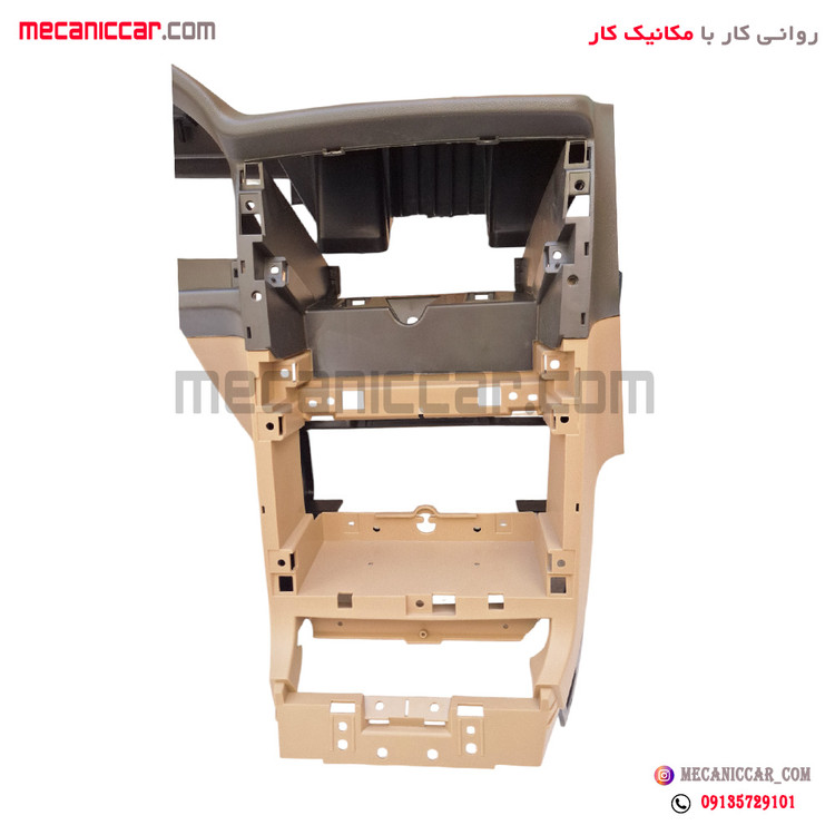 پوسته داشبورد و کانال هوا بدون دیاق خاکستری پژو پارس سال کروز