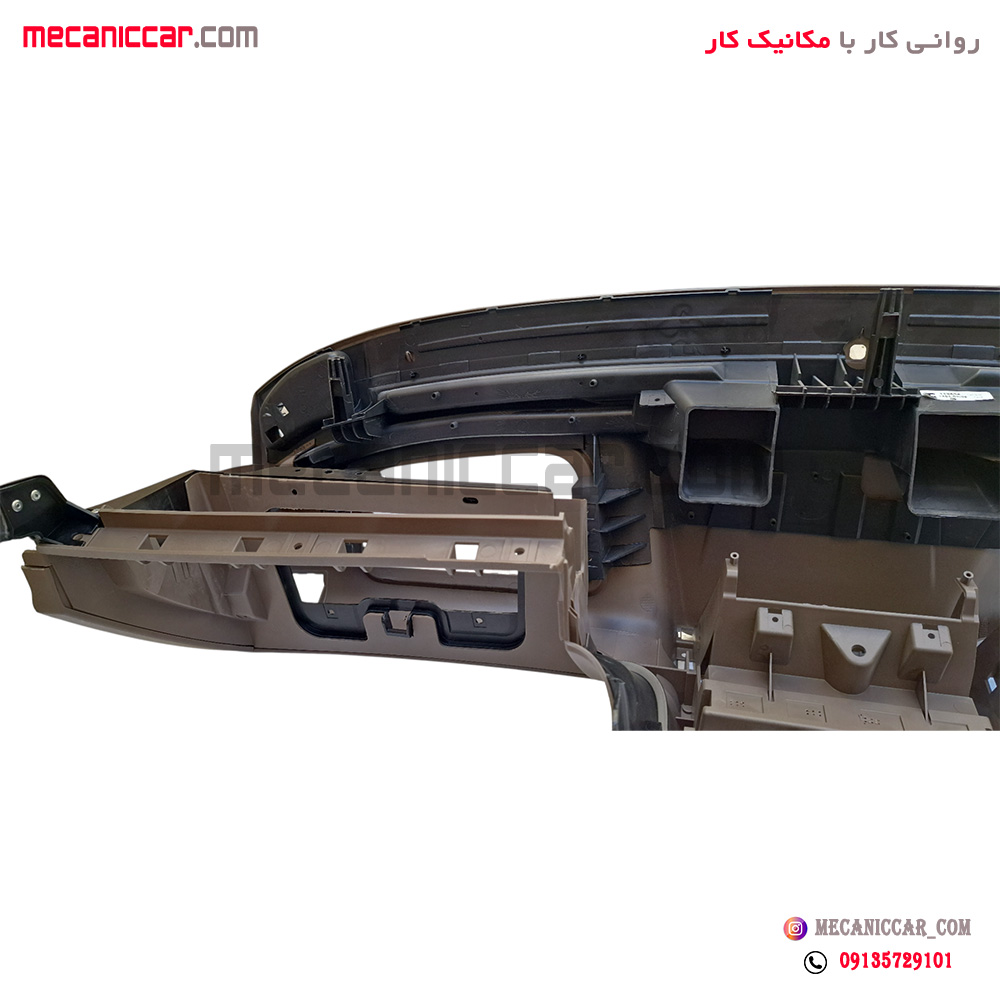 پوسته داشبورد و کانال هوا بدون دیاق خاکستری پژو پارس سال کروز